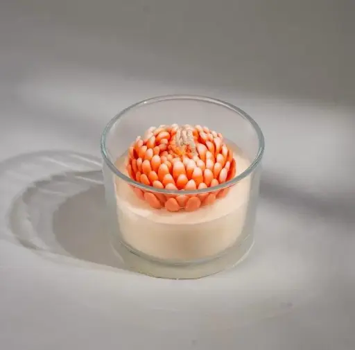 Cabbage Roses On Glass X-Large